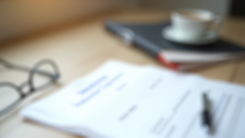 Rentensicherung und Versicherungsdokumente neben Kaffee und Brille